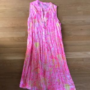 Lilly Pulitzer linen dress
